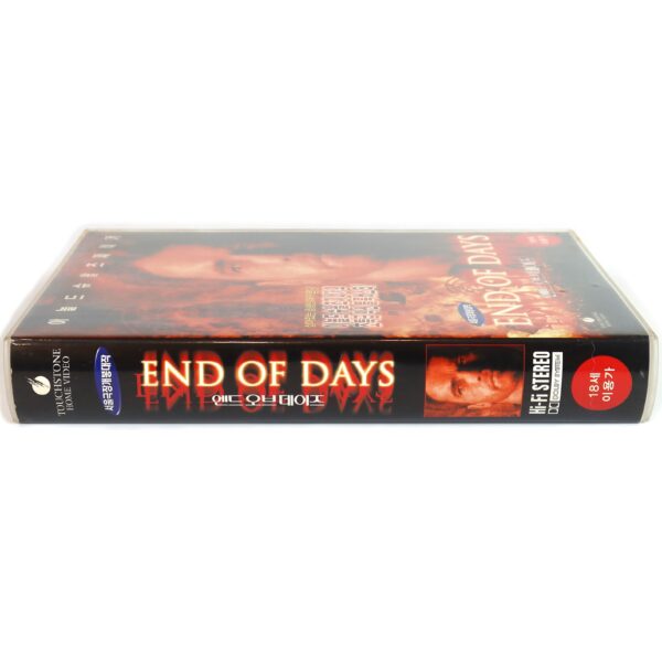 End Of Days (1999) Korean VHS Rental [NTSC] Korea Arnold Schwarzenegger