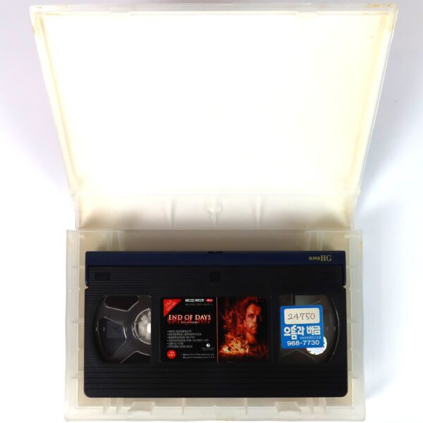 End Of Days (1999) Korean VHS Rental [NTSC] Korea Arnold Schwarzenegger