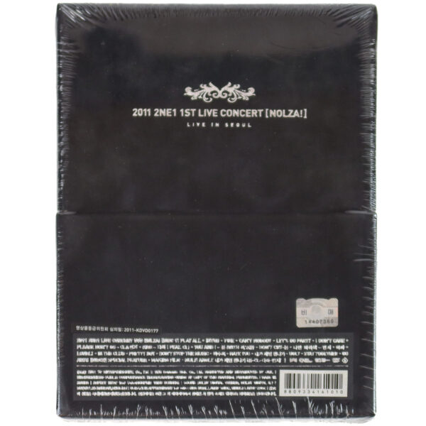 2NE1 - 2011 1st Live Concert Nolza Live In Seoul DVD Set Sealed Promo [read]