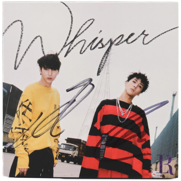 Vixx LR - Whisper 2nd Mini Album Signed Promo CD 2017