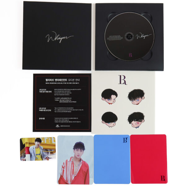 Vixx LR - Whisper 2nd Mini Album Signed Promo CD 2017