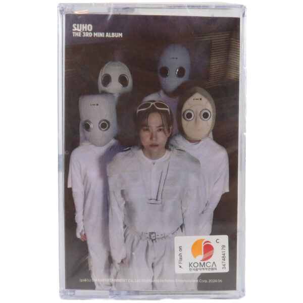 Suho - 1 to 3 3rd Mini Album Sealed Cassette Tape 2024 Exo