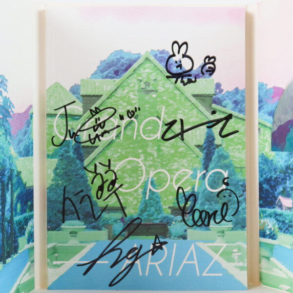 Ariaz - Grand Opera 1st Mini Album Signed Promo CD 2019