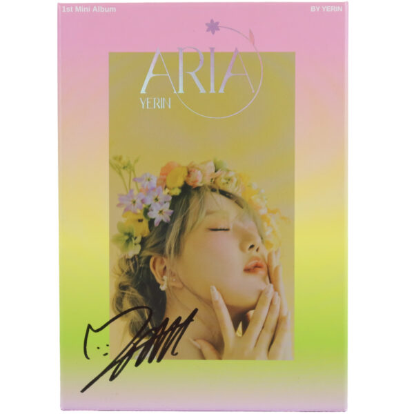Yerin - Aria [Day Ver.] 1st Mini Album Signed Promo CD 2022 GFriend