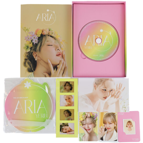Yerin - Aria [Day Ver.] 1st Mini Album Signed Promo CD 2022 GFriend