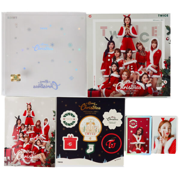 Twice Twicecoaster: Lane 1 Christmas Edition Album CD Nayeon Photocard Set