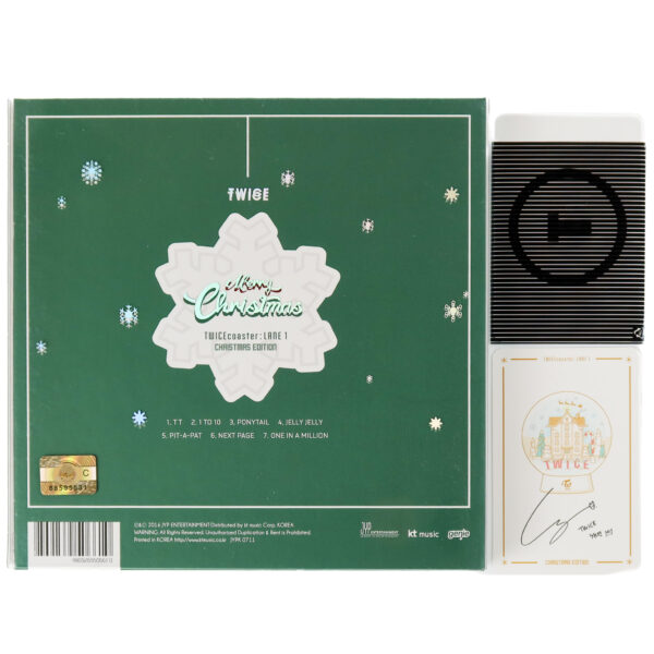Twice Twicecoaster: Lane 1 Christmas Edition Album CD Chaeyoung Photocard Set