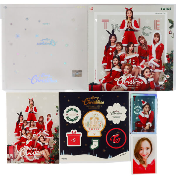 Twice Twicecoaster: Lane 1 Christmas Edition Album CD Chaeyoung Photocard Set