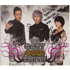 Gary Gold Smith - Edge 2nd Single Album Signed Promo CD 2009