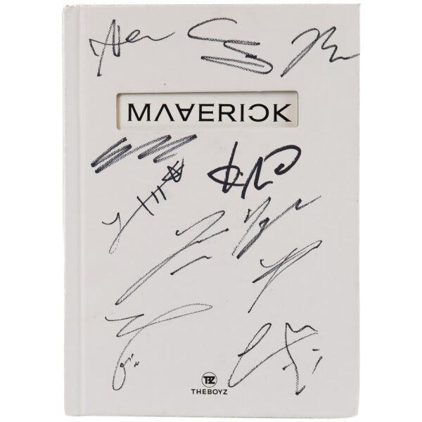 The Boyz - Maverick [Mood Ver.] 3rd Single Album Signed CD Promo 2021
