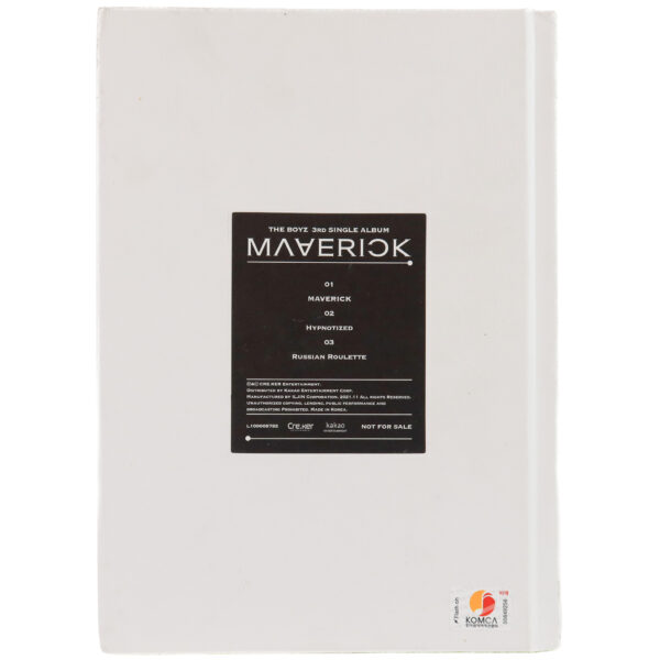 The Boyz - Maverick [Mood Ver.] 3rd Single Album Signed CD Promo 2021