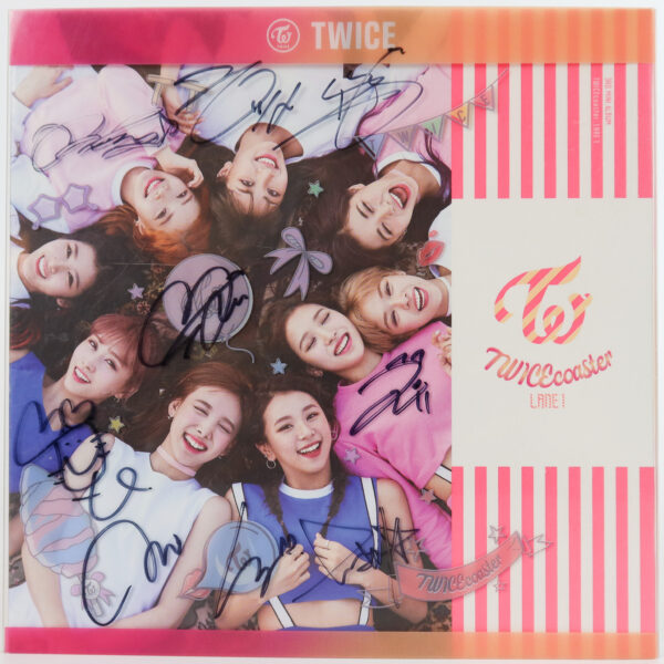 Twice - Twicecoaster: Lane 1 [Neon Magenta Ver.] Signed Promo CD 2016