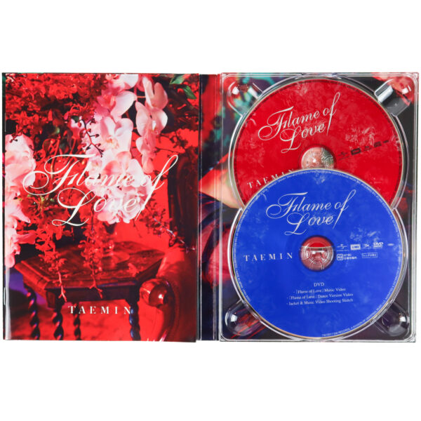 Taemin - Flame Of Love Album Japan CD + DVD 2018 Shinee