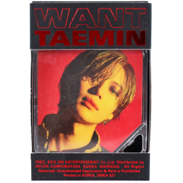 Taemin - Want [More Ver.] 2nd Mini Album Kihno Kit 2019