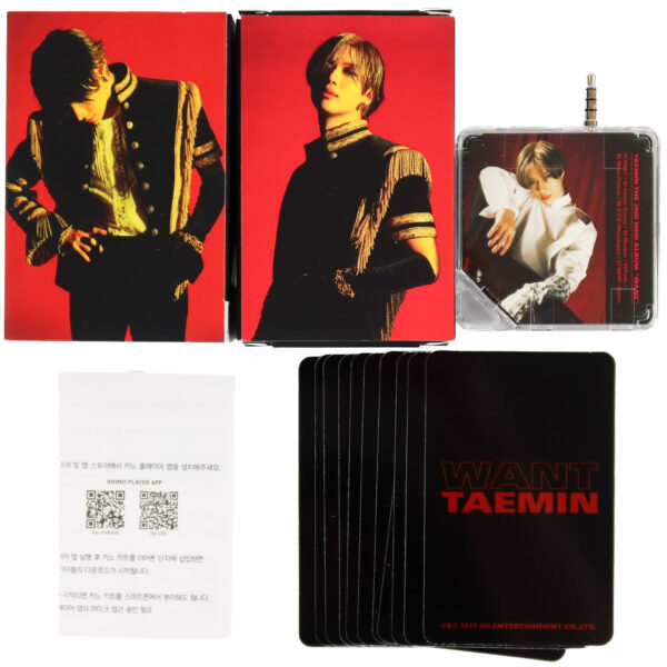 Taemin - Want [More Ver.] 2nd Mini Album Kihno Kit 2019