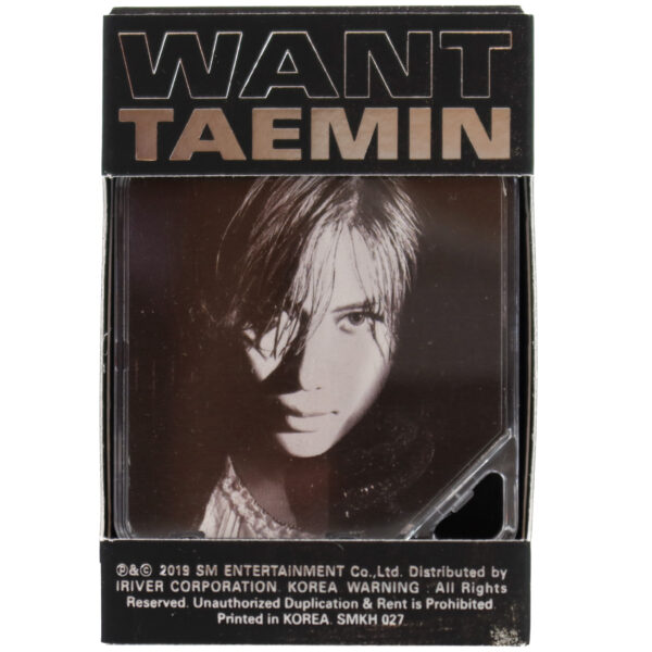 Taemin - Want [Want Ver.] 2nd Mini Album Kihno Kit 2019