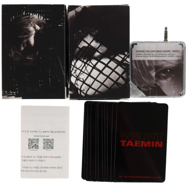 Taemin - Want [Want Ver.] 2nd Mini Album Kihno Kit 2019