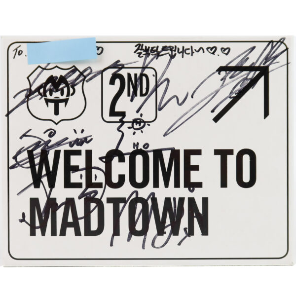 Madtown - Welcome To Madtown 2nd Mini Album Signed Promo CD 2015
