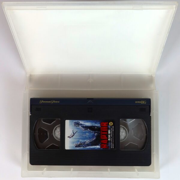 Croc (2007) Korean Late VHS Rental [NTSC] Korea Monster Horror Raptor