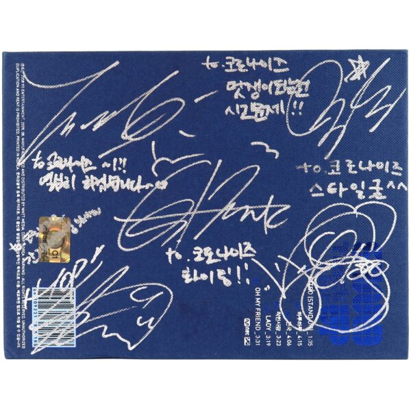 Bigbang - Stand Up 3rd Mini Album CD Signed + Messages 2008