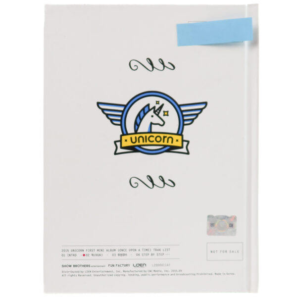 Unicorn - Once Upon A Time 1st Mini Album Signed Promo CD K-Pop 2015