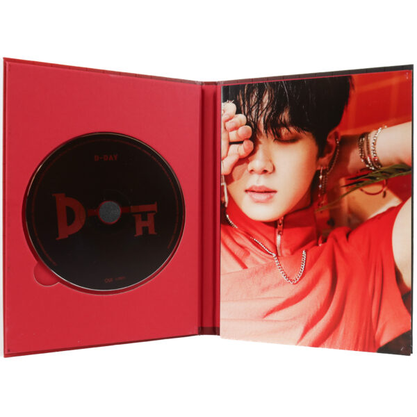 Kim Dong Han - D-Day [Red Ver.] 1st Mini Album Signed Promo CD 2018