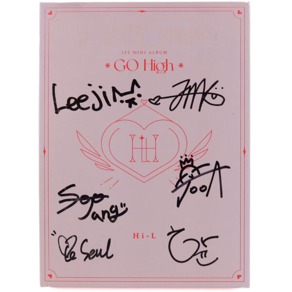 Hi-L - Go High 1st Mini Album Signed Promo CD K-Pop 2021