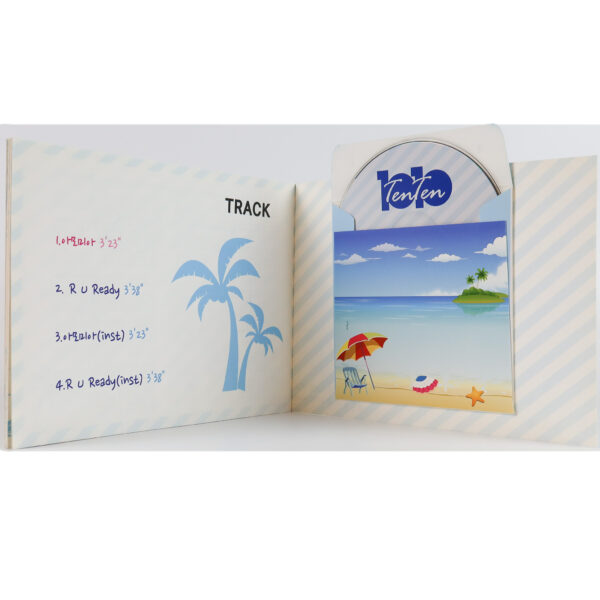 TenTen - Amomia 1st Single Album Signed Promo CD K-Pop 2015 10x10