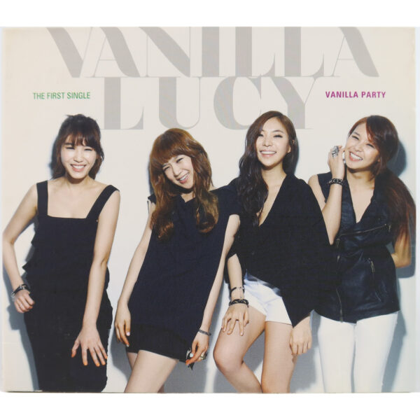 Vanilla Lucy - Vanilla Party 1st Single Album Signed CD K-Pop 2011