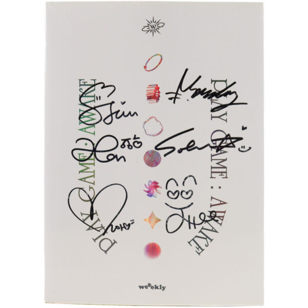 Weeekly - Play Game Awake [Real Self Ver.] 1st Single Album Signed Promo CD 2022