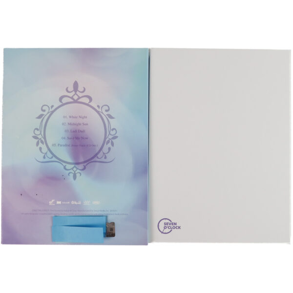 IMG_3935 Seven O'Clock - White Night 3rd Mini Album Signed Promo CD 2019