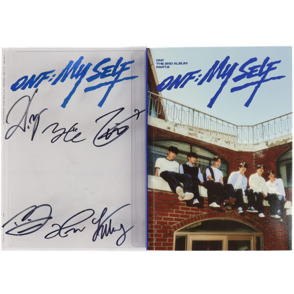 ONF - ONF: My Self [Step Ver.] 2nd Album Part.2 Signed CD Promo 2026