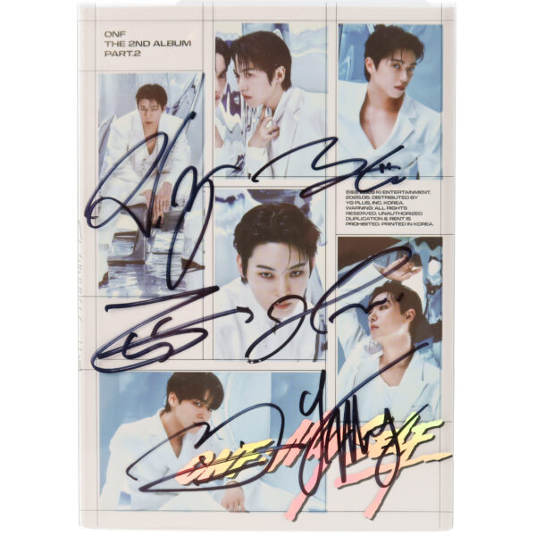 ONF - ONF: My Self [Face Ver.] 2nd Album Part.2 Signed CD Promo 2026
