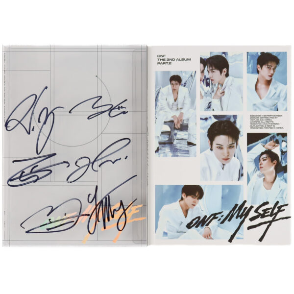 ONF - ONF: My Self [Face Ver.] 2nd Album Part.2 Signed CD Promo 2026
