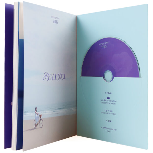 Yerin - Reach You 4th Mini Album Signed Promo CD 2026