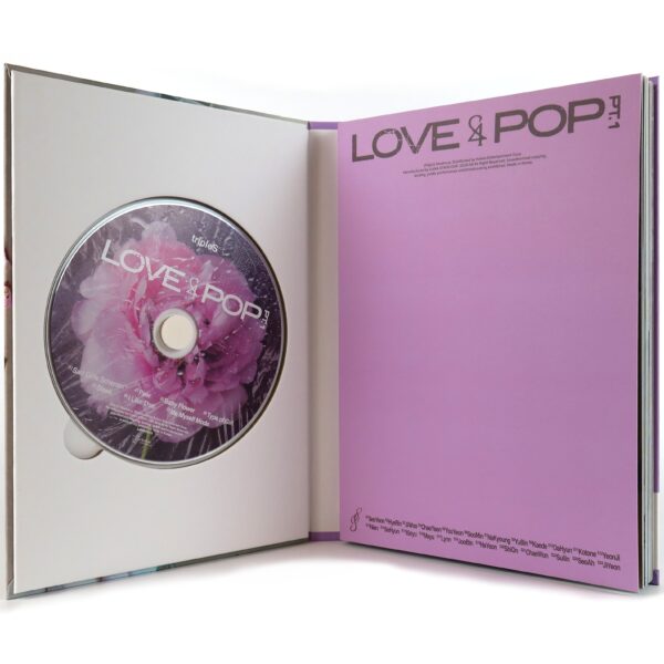 TripleS - Assemble26 LOVE&POP Pt. 1 [Blooming Flower Ver.] Album Signed Promo CD