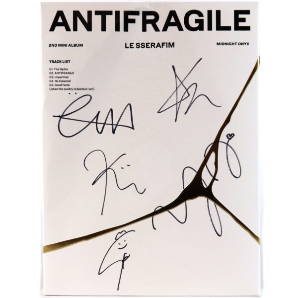 Le Sserafim - Antifragile 2nd Mini Album Signed Promo CD 2022 [read]