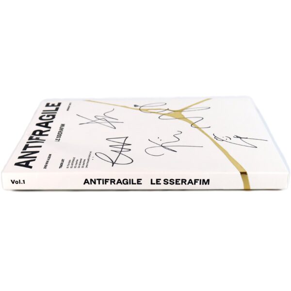 Le Sserafim - Antifragile 2nd Mini Album Signed Promo CD 2022 [read]