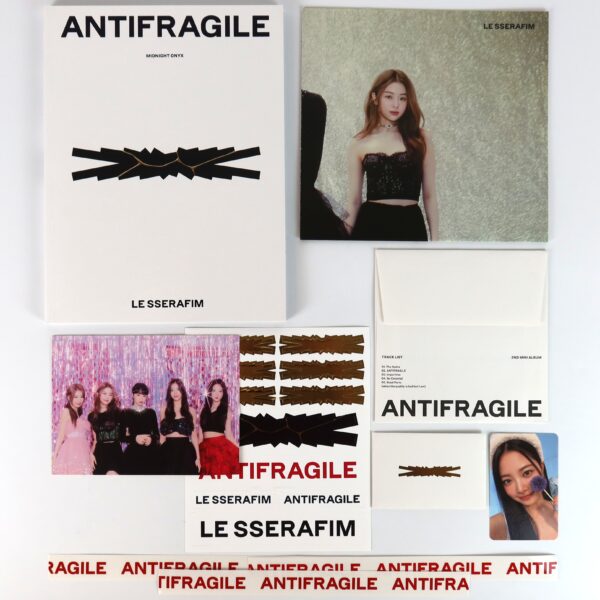 Le Sserafim - Antifragile 2nd Mini Album Signed Promo CD 2022 [read]