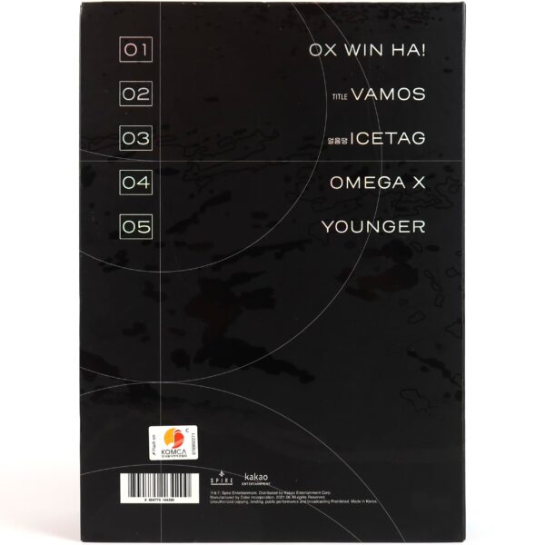 Omega X - Vamos [O Ver.] 1st Mini Album Signed Promo CD 2021