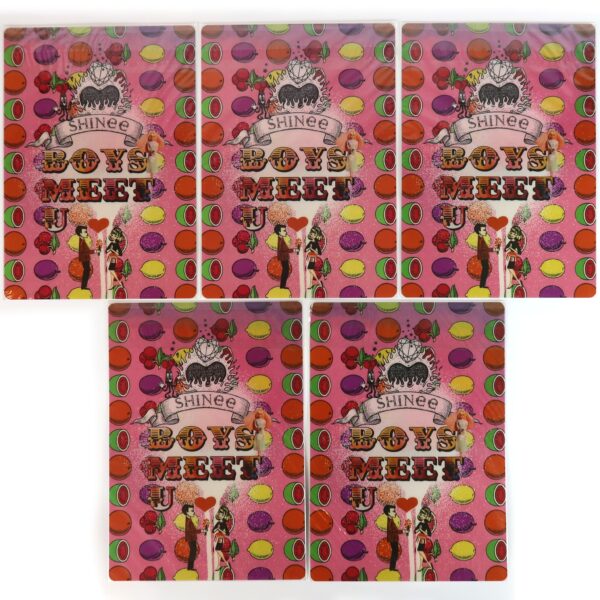 Shinee - Boys Meet U Desk Mat All Member Set Japan