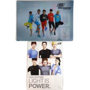Shinee x Skechers L Holder + Catalog Brochure Photobook 2013