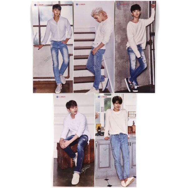 Shinee x The Saem Rectangular Mini Poster Set