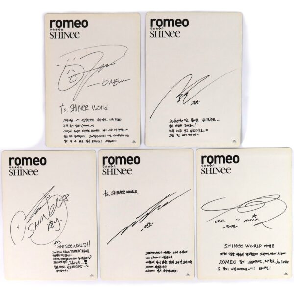 Shinee – Romeo Everysing Photo Set