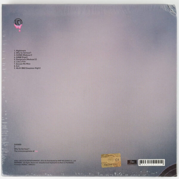 Shinee - Why So Serious? - The Misconceptions of Me Album Sealed CD 2013 [bump]