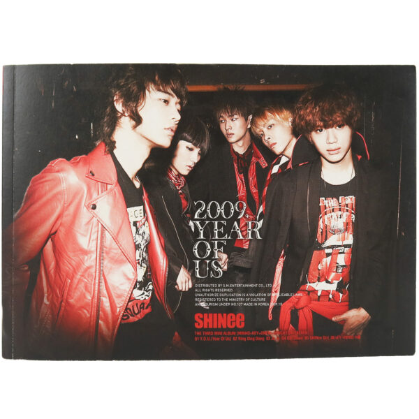 Shinee - 2009 Year Of Us The Third Mini Album CD