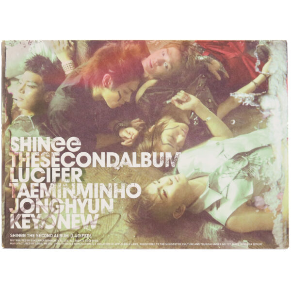 Shinee - Lucifer [Type A] The Second Album Promo CD 2010