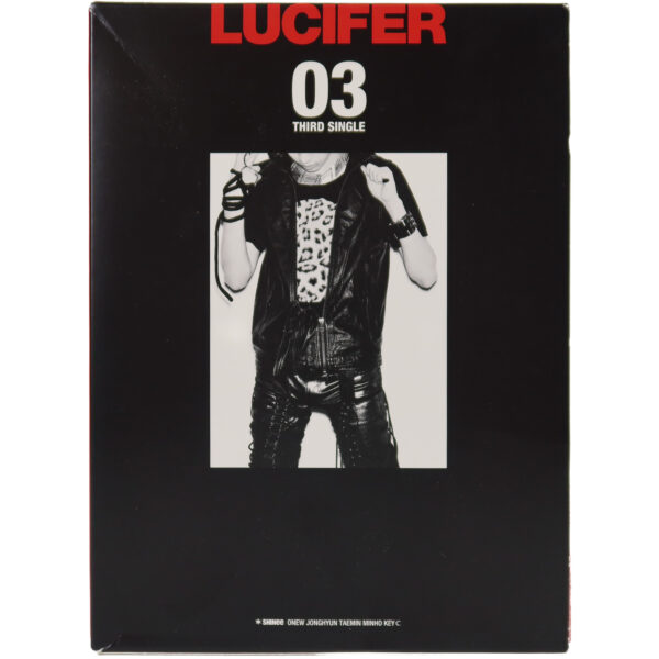 Shinee - Lucifer Japan Third Single Album CD + DVD + Playbutton 2011