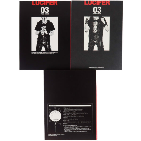 Shinee - Lucifer Japan Third Single Album CD + DVD + Playbutton 2011