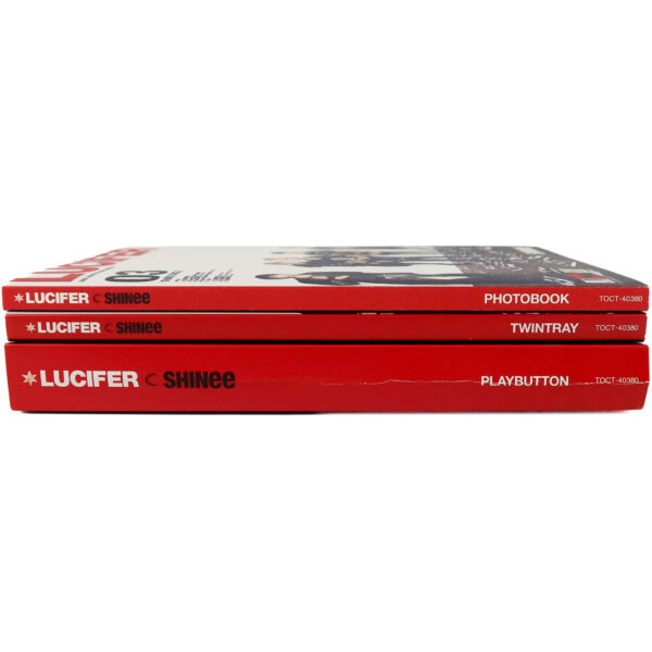 Shinee - Lucifer Japan Third Single Album CD + DVD + Playbutton 2011
